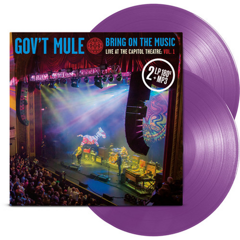 GOV'T MULE - BRING ON THE MUSIC / live at the capitol (2LP - purple - vol.1)