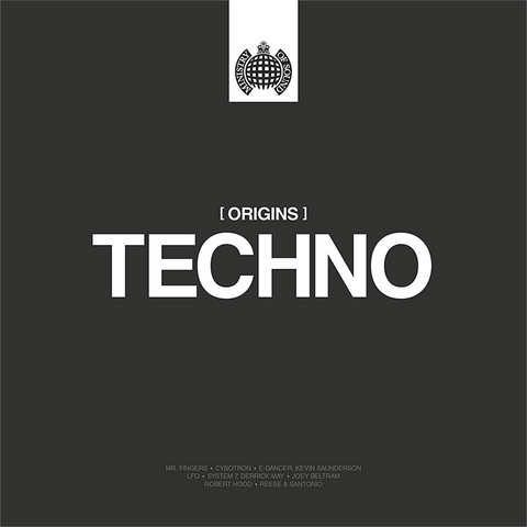 MINISTRY OF SOUND - ARTISTI VARI - ORIGINS OF TECHNO (2LP - 2023)