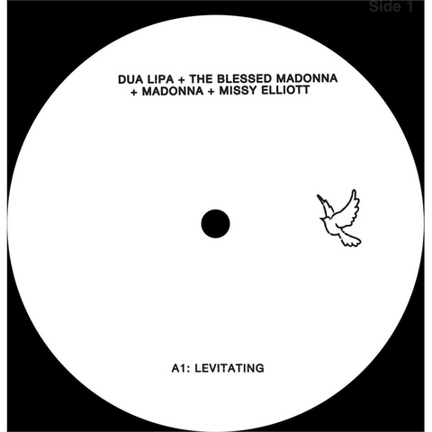 DUA LIPA & THE BLESSED MADONNA - LEVITATING REMIX WITH MADONNA & MISSY ELLIOTT (12'' - 2020)