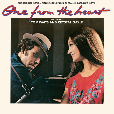 TOM WAITS & CRYSTAL GAYL - ONE FROM THE HEART (LP - rosa trasp | rem22 - 1982)