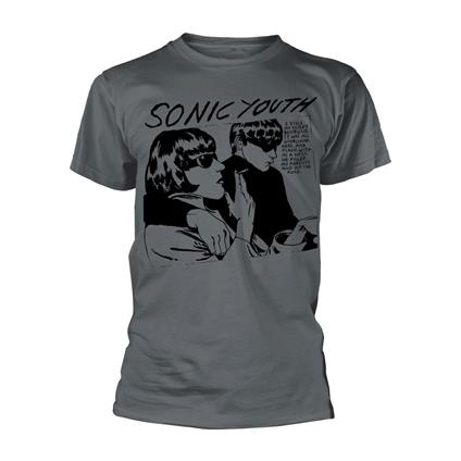 SONIC YOUTH - Goo Album Cover (Charcoal) (T-Shirt Unisex Tg. XL)