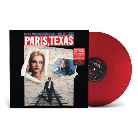 RY COODER - SOUNDTRACK - PARIS, TEXAS (LP - 40TH ANN | ROSSO | REM25 - 1984)