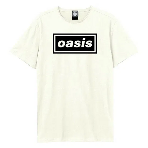 OASIS - LOGO - GRIGIO - (L) - T-SHIRT AMPLIFIED