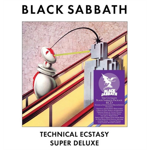 BLACK SABBATH - TECHNICAL ECSTASY (1976 - 4cd | super deluxe | rem’21)