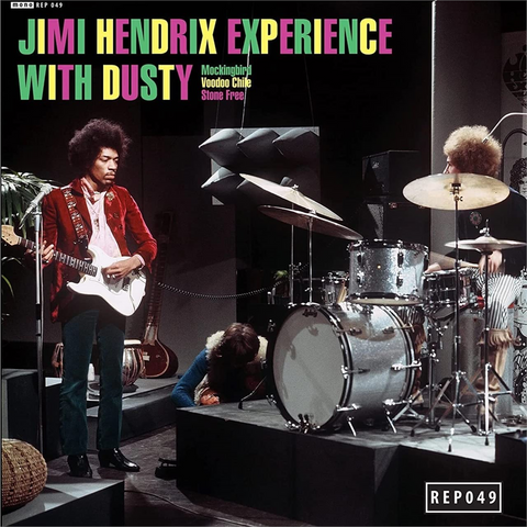 JIMI HENDRIX - HENDRIX WITH DUSTY EP (7’’ - rem22 – 1968)