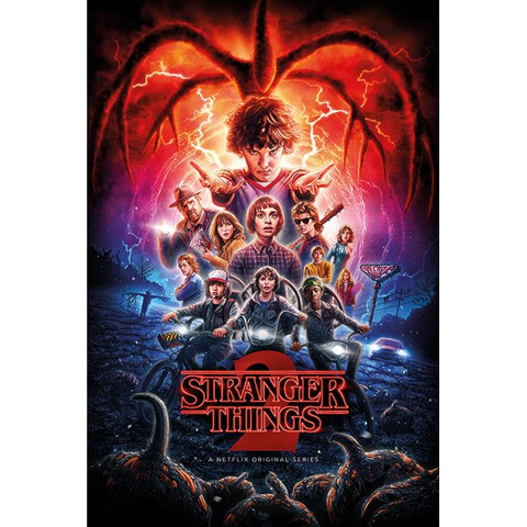 STRANGER THINGS - STAGIONE 2 - 651 - POSTER