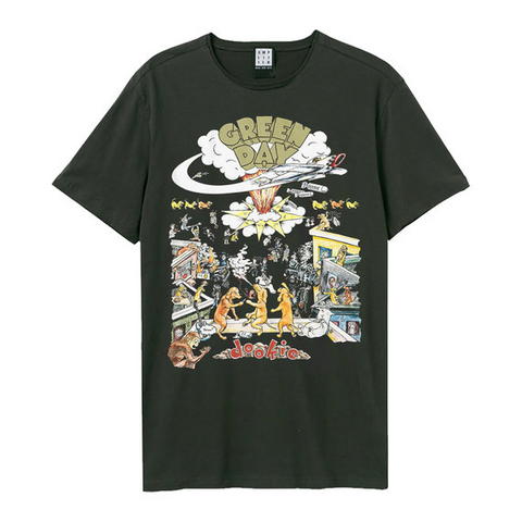 GREEN DAY - DOOKIE - Grigio - (M) - T-Shirt - Amplified