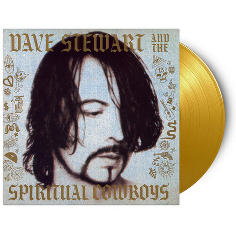 DAVE STEWART - DAVE STEWART & THE SPIRITUALS COWBOY (LP - REM24 - 1990)