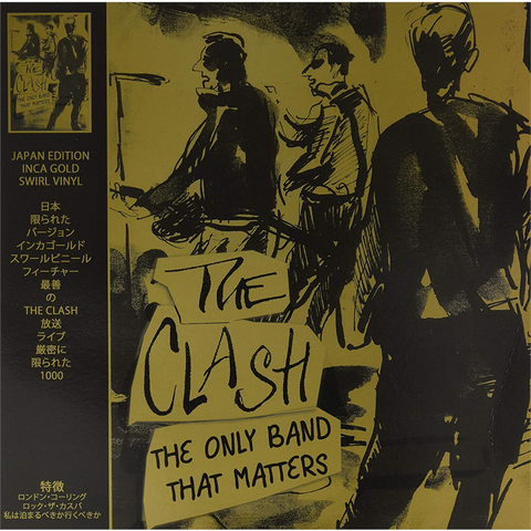 THE CLASH - ONLY BAND THAT MATTERS (LP - gold vinyl)