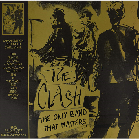 THE CLASH - ONLY BAND THAT MATTERS (LP - GOLD VINYL)