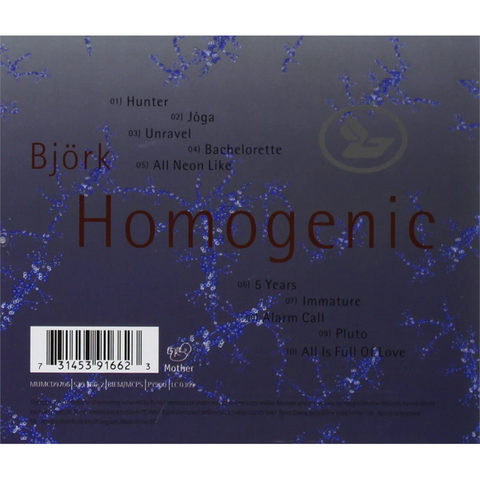 BJORK - HOMOGENIC (1997)