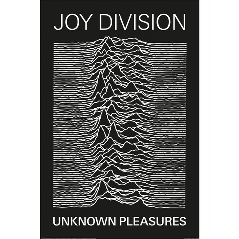 JOY DIVISION - UNKNOWN PLEASURES - 937 - poster