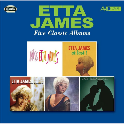 ETTA JAMES - FIVE CLASSIC ALBUMS (2017)