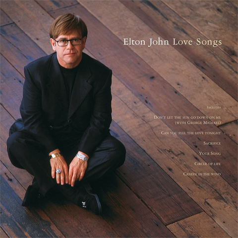 ELTON JOHN - LOVE SONGS (2LP - best | rem22 - 1995)