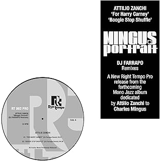 ATTILIO ZANCHI - MINGUS PORTRAIT: DJ FARRAPO REMIXES (12'' - 2024)