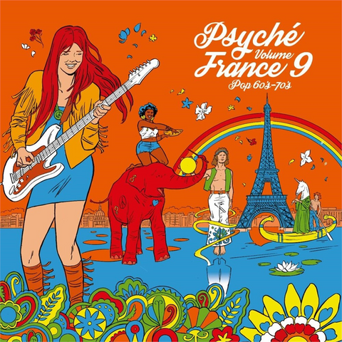 PSYCHE' FRANCE - ARTISTI VARI - PSYCHE' FRANCE VOL.9: pop 60s & 70s (LP - compilation - RSD'24)