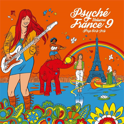 PSYCHE' FRANCE - ARTISTI VARI - PSYCHE' FRANCE VOL.9: POP 60S & 70S (LP - COMPILATION - RSD'24)