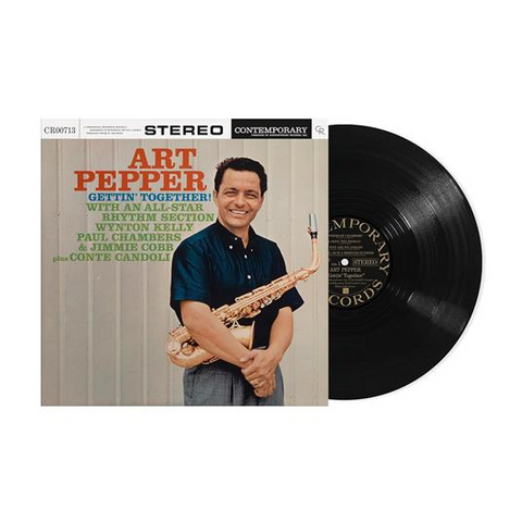 ART PEPPER - GETTIN' TOGETHER! (LP - REM24 - 1960)