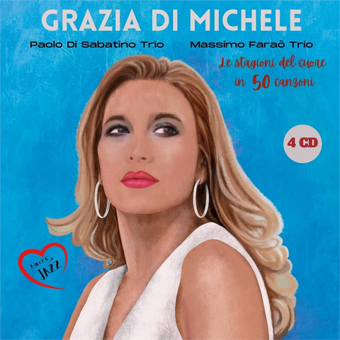 GRAZIA DI MICHELE - LE STAGIONI DEL CUORE IN 50 CANZONI (2024 - 4CD)