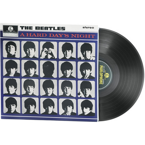 THE BEATLES - A HARD DAY'S NIGHT (LP - REM12 - 1964)