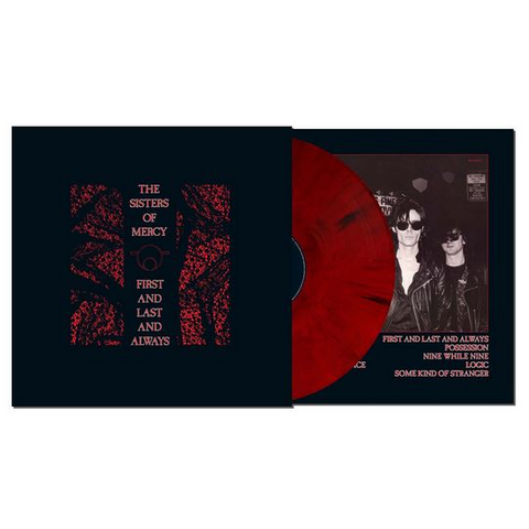 THE SISTERS OF MERCY - FIRST AND LAST AND ALWAYS (LP - NERO&ROSSO | 40TH ANN | REM25 - 1985)
