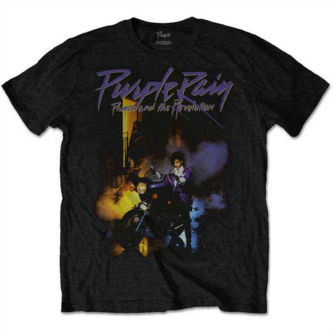 PRINCE - PURPLE RAIN - nero - (M) - tshirt