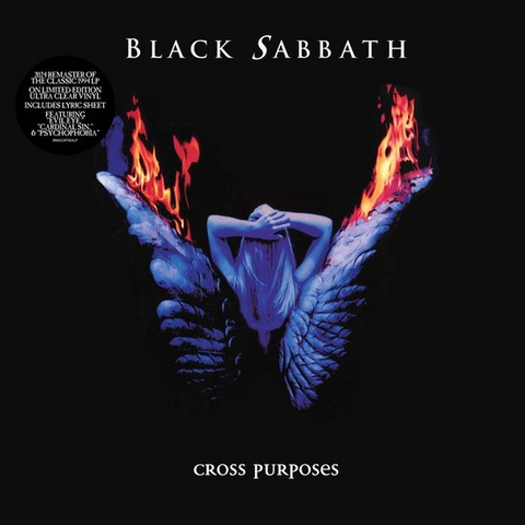 BLACK SABBATH - CROSS PURPOSES (LP - ULTRA CLEAR | REM24 - 1994)