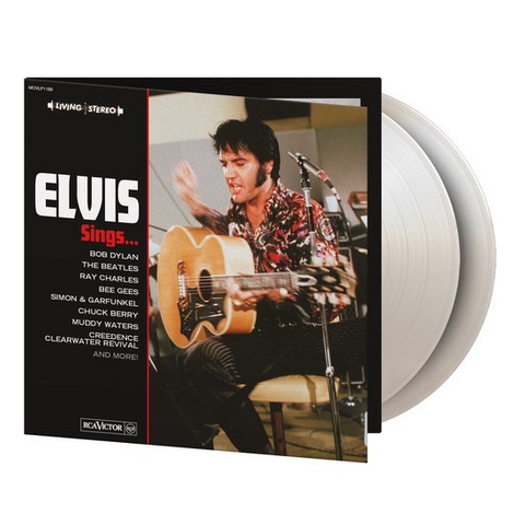 ELVIS PRESLEY - ELVIS SINGS (2LP - BIANCO - 2025)