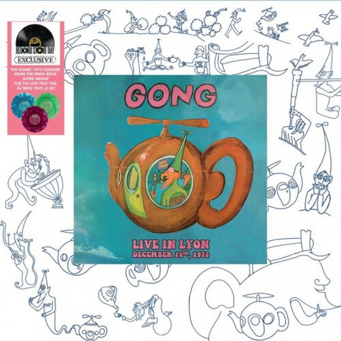 GONG - LIVE IN LYON 1972 (3LP - CLRD - RSD'23)