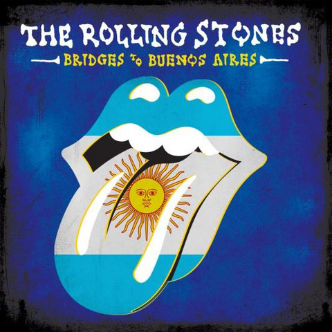 THE ROLLING STONES - BRIDGES TO BUENOS AIRES (3LP - blue vinyl)