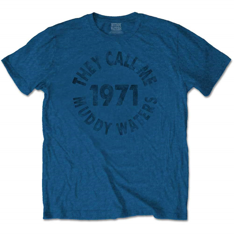 MUDDY WATERS - THEY CALL ME - Unisex - (L) - T-Shirt