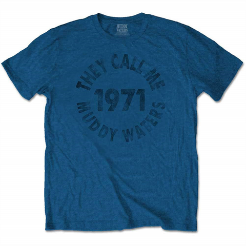 MUDDY WATERS - THEY CALL ME - Unisex - (L) - T-Shirt