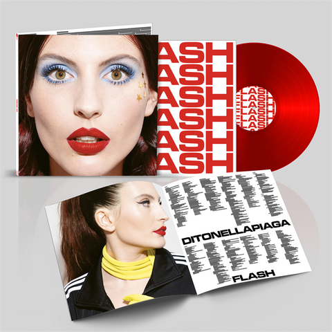 DITONELLAPIAGA - FLASH (LP - ROSSO | DELUXE - 2024)