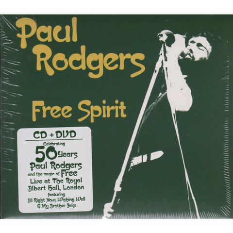 RODGERS PAUL - FREE SPIRIT (2018 - live cd+dvd)
