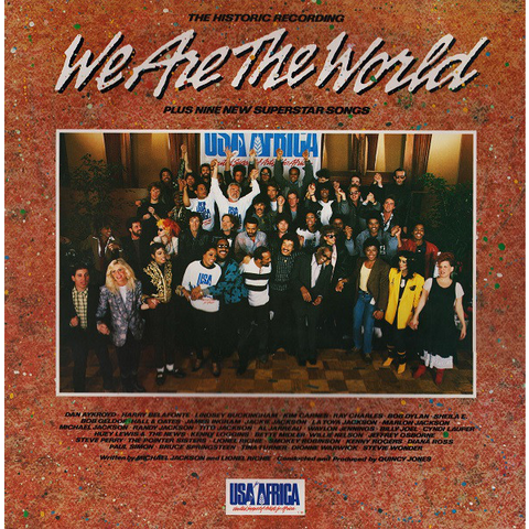 USA FOR AFRICA - WE ARE THE WORLD (LP, Album, Gat)