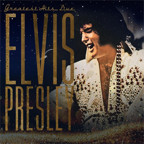 ELVIS PRESLEY - GREATEST HITS LIVE (LP - ECO - 2023)
