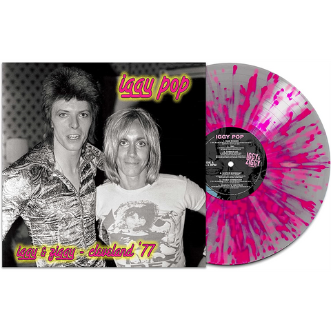 IGGY POP & ZIGGY STARDUST - IGGY & ZIGGY: CLEVELAND ‘77 (LP - SPLATTER | LIVE - 2023)