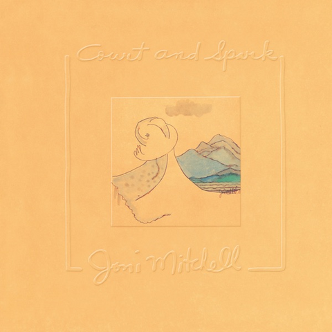 JONI MITCHELL - COURT AND SPARK (LP - indie only | clear | rem23 - 1974)