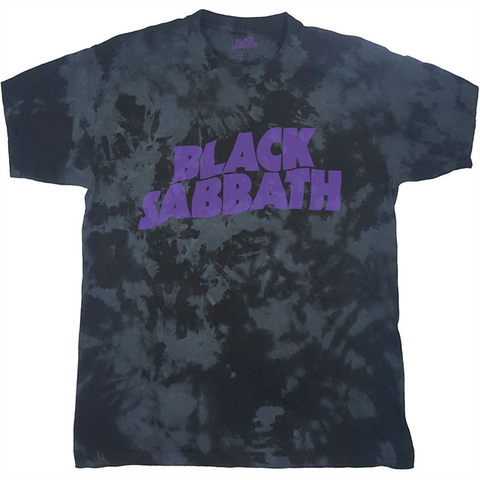 BLACK SABBATH - WAVY LOGO - (M) - Nero - T-Shirt