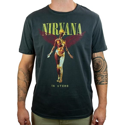 NIRVANA - IN UTERO - 2XL -  TSHIRT AMPLIFIED