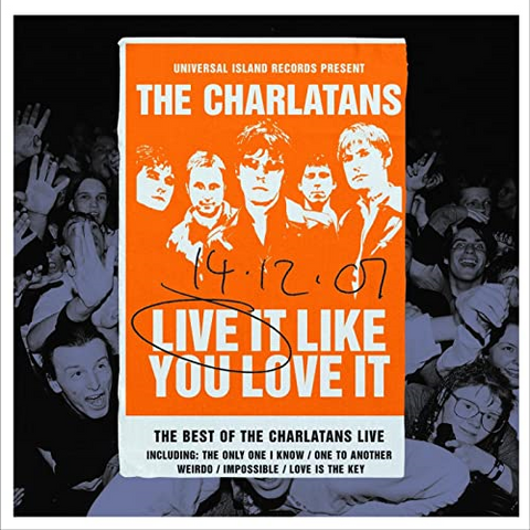 THE CHARLATANS - LIVE IT LIKE YOU LOVE IT (2LP - RSD'20)