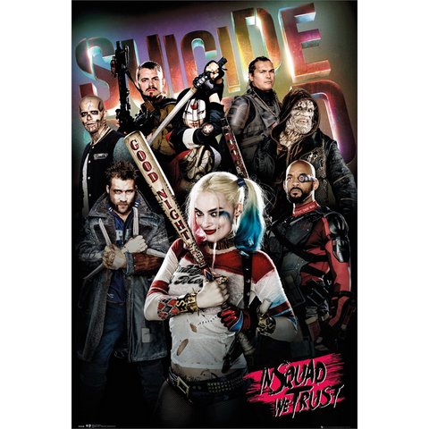 SUICIDE SQUAD - IN SQUAD WE TRUST - 519 - POSTER 61X91,5