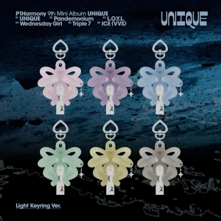 P1HARMONY - UNIQUE (2026 - LIGHT KEYRING VERSION)