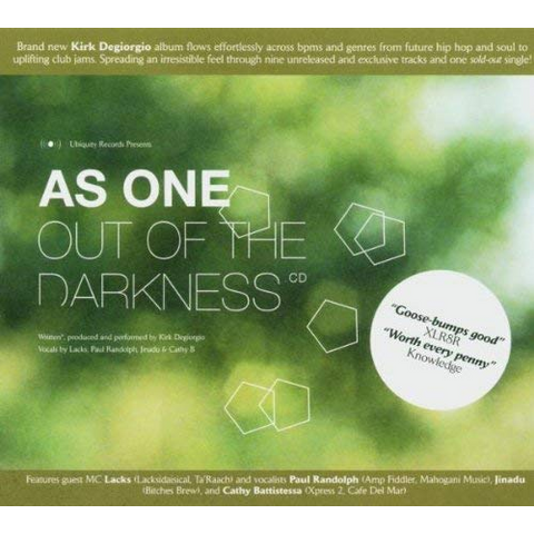 AS ONE - OUT OF THE DARKNESS