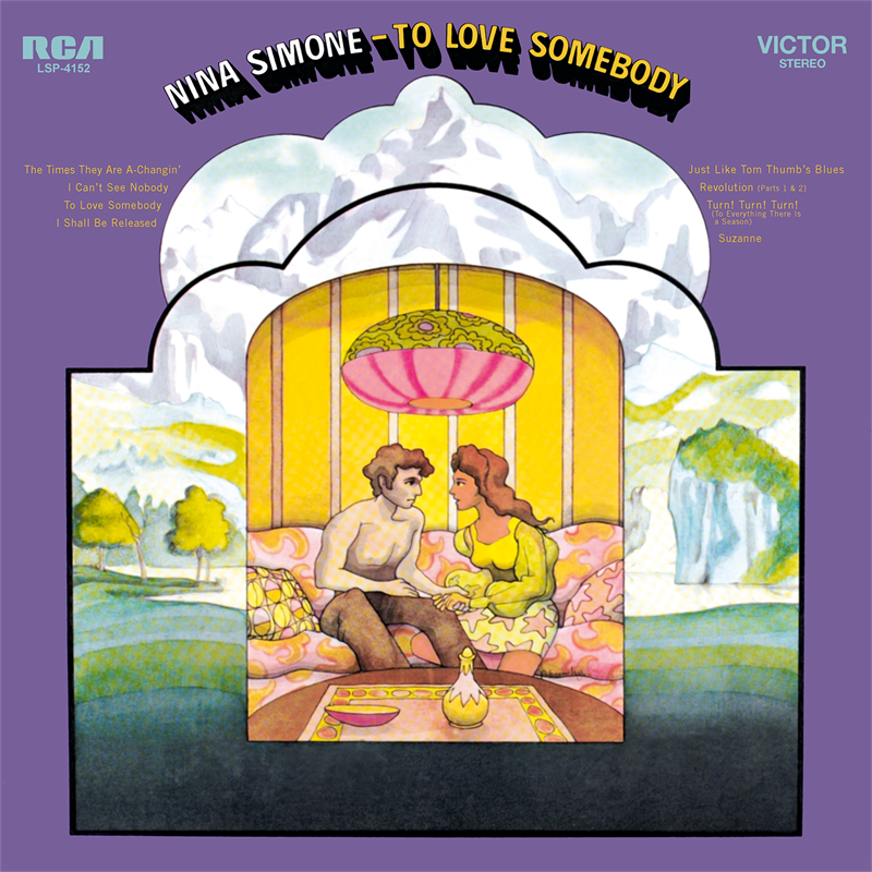 NINA SIMONE - TO LOVE SOMEBODY (LP - clrd - 1969)