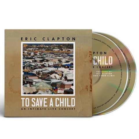 ERIC CLAPTON - TO SAVE A CHILD (2024 - CD+BLURAY)