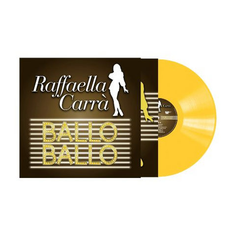 RAFFFAELLA CARRA' - BALLO BALLO (LP - GIALLO | COMPILATION - 2024)