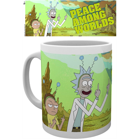 RICK & MORTY - PEACE AMONG WORLDS – tazza