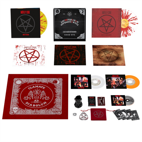 MOTLEY CRUE - SHOUT AT THE DEVIL (2LP+2X7''+CD+MUSICASSETTA - 40TH ANN BOX SET | REM23 - 1983)