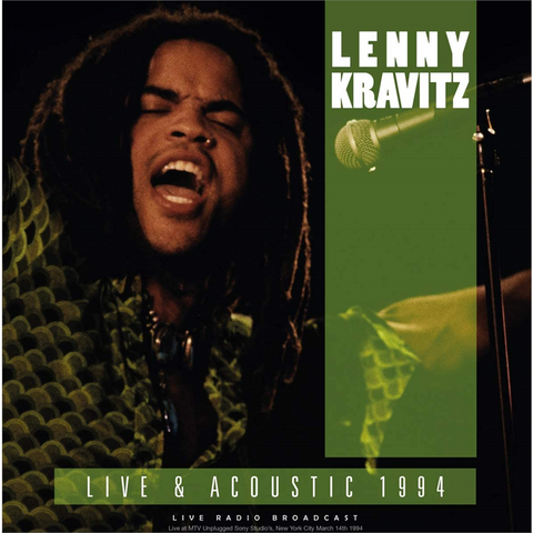 LENNY KRAVITZ - LIVE & ACOUSTIC 1994 (LP - broadcast - 2021)